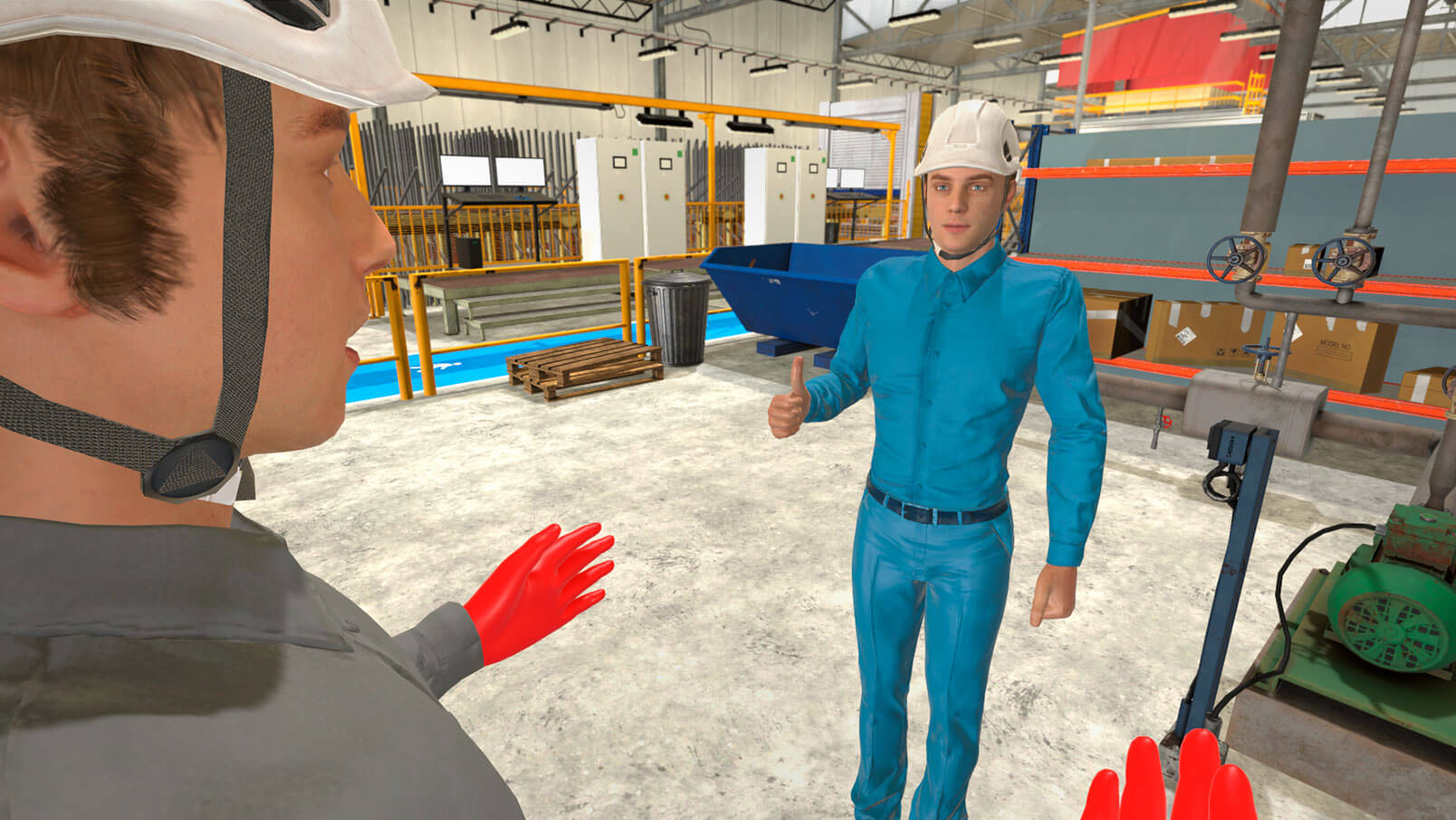 Nebezpečí úrazu elektrickým proudem - VR školení