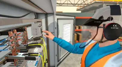 LOTO - VR školení Pneumatický zámek