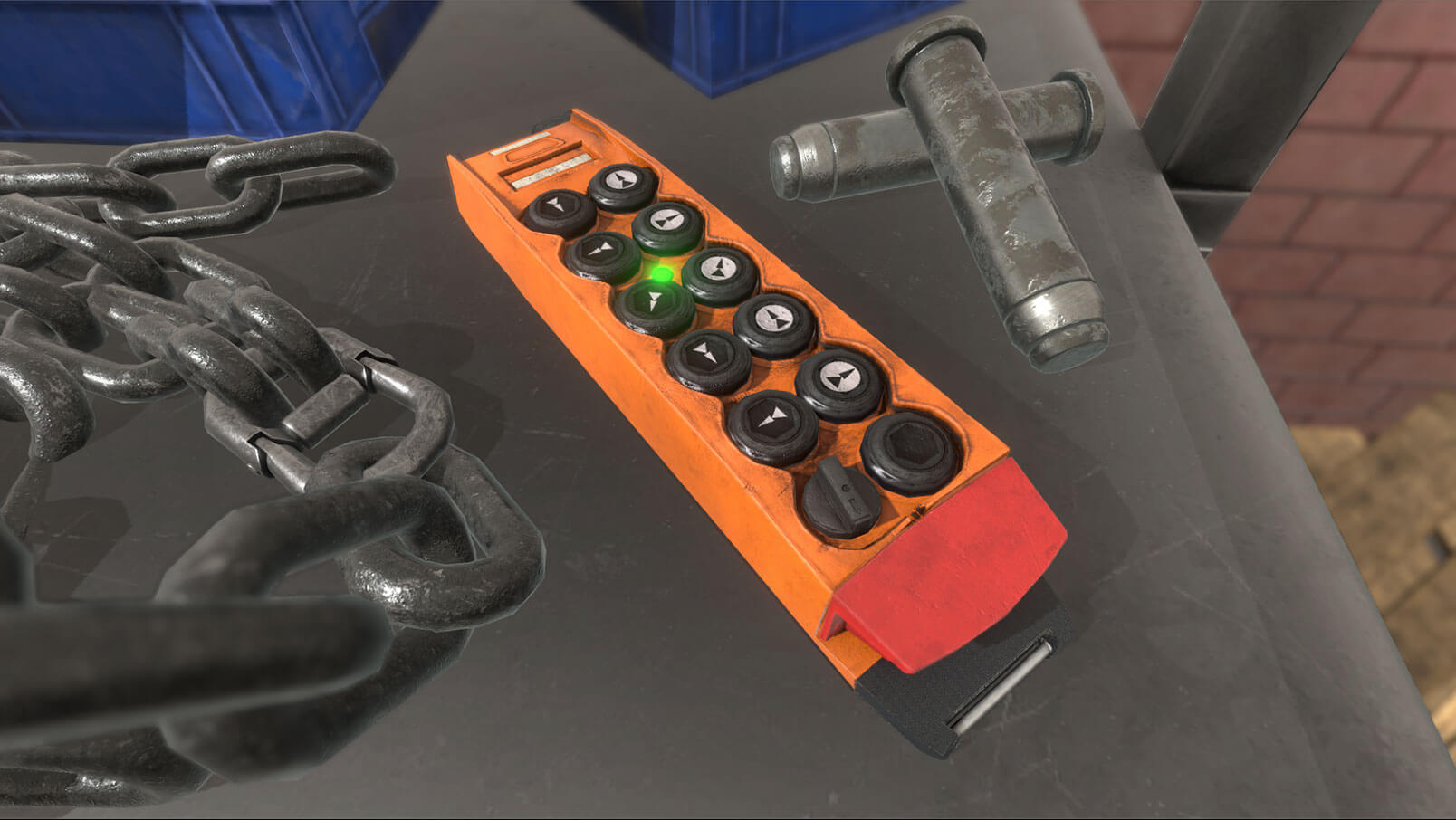 Mostový jeřáb - VR školení