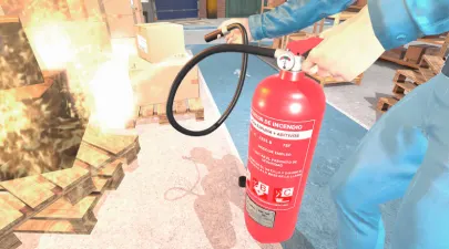 Požární bezpečnost - VR školení