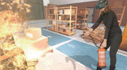 Požární Bezpečnost - VR školení