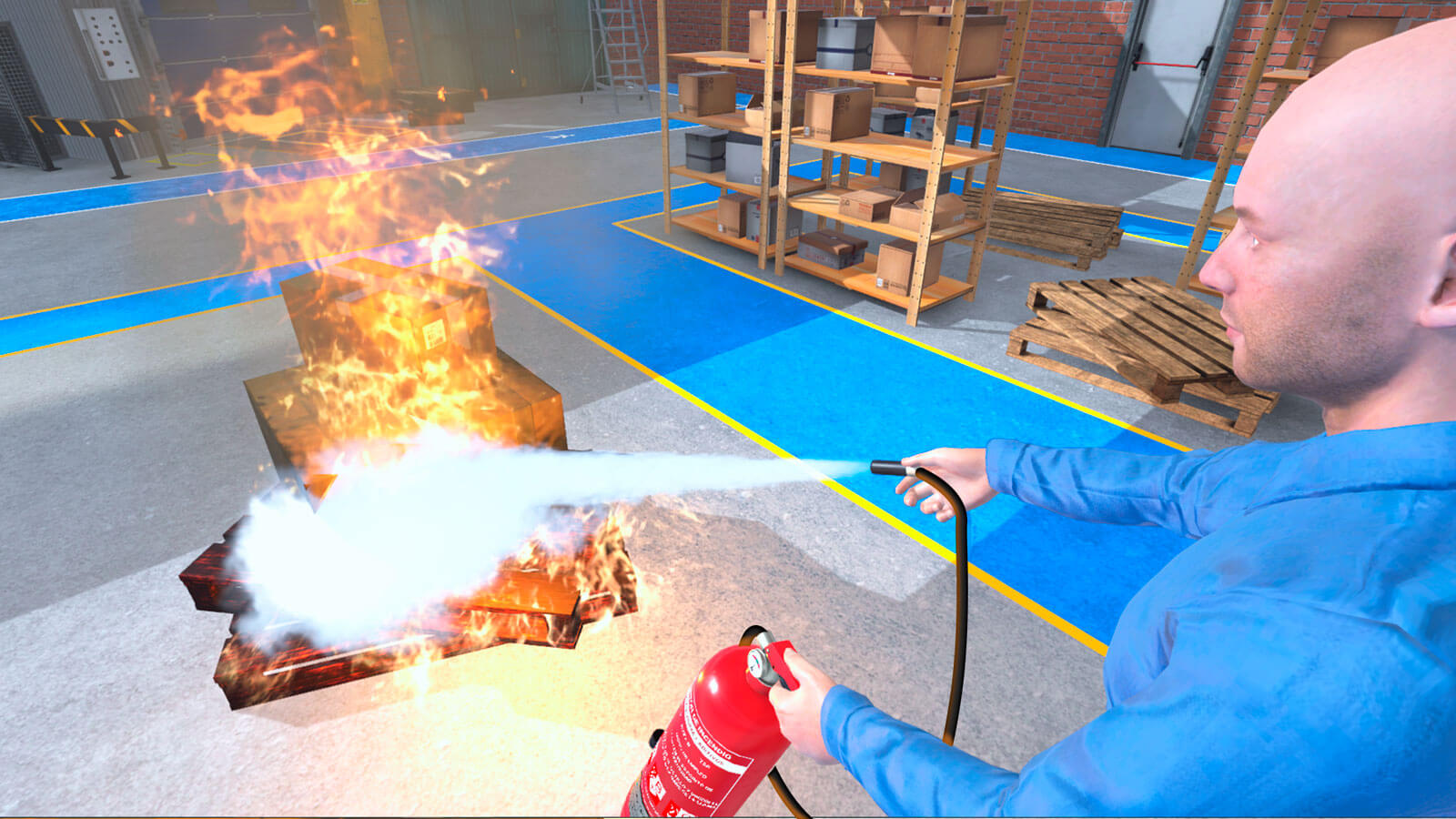 Požární bezpečnost - VR školení