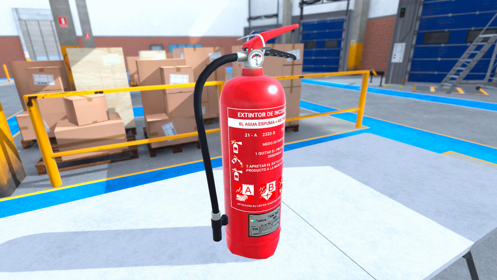 Požární bezpečnost - VR školení