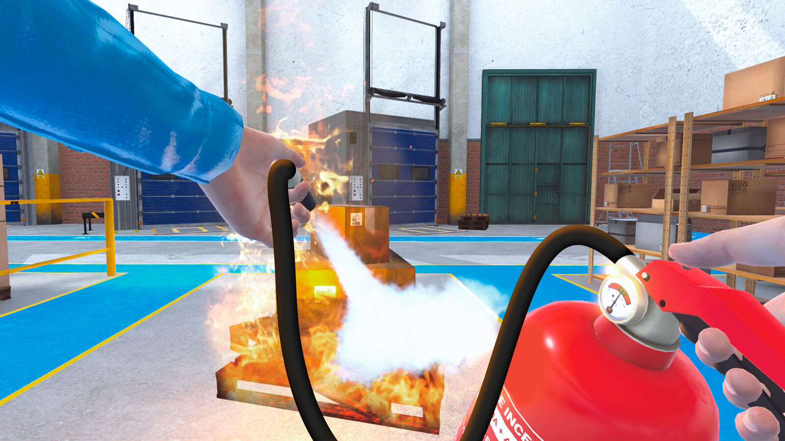 Požární bezpečnost - VR školení