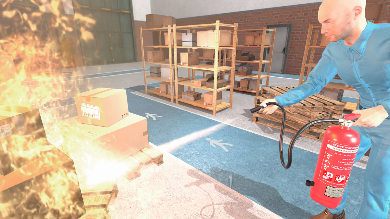 Požární bezpečnost - VR školení