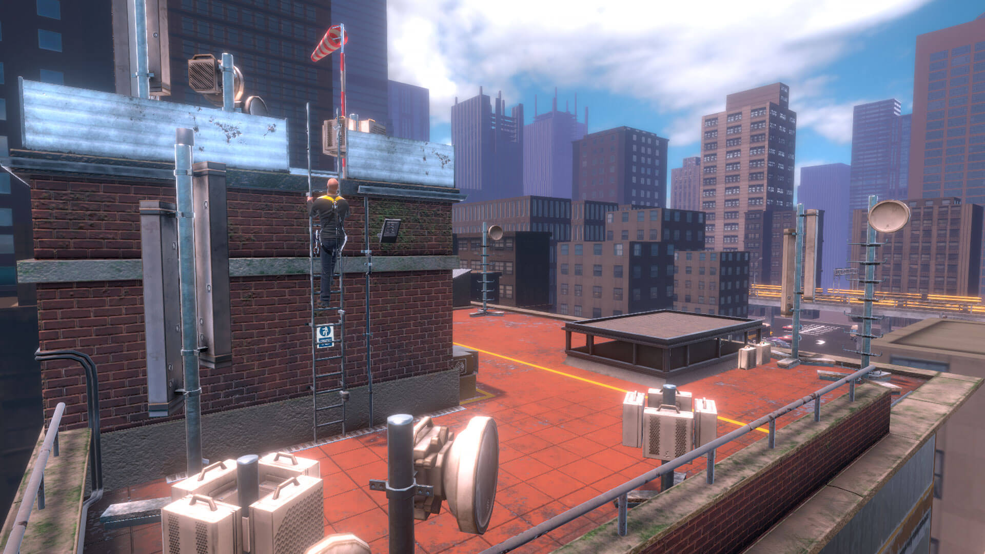 Práce ve výškách - VR školení