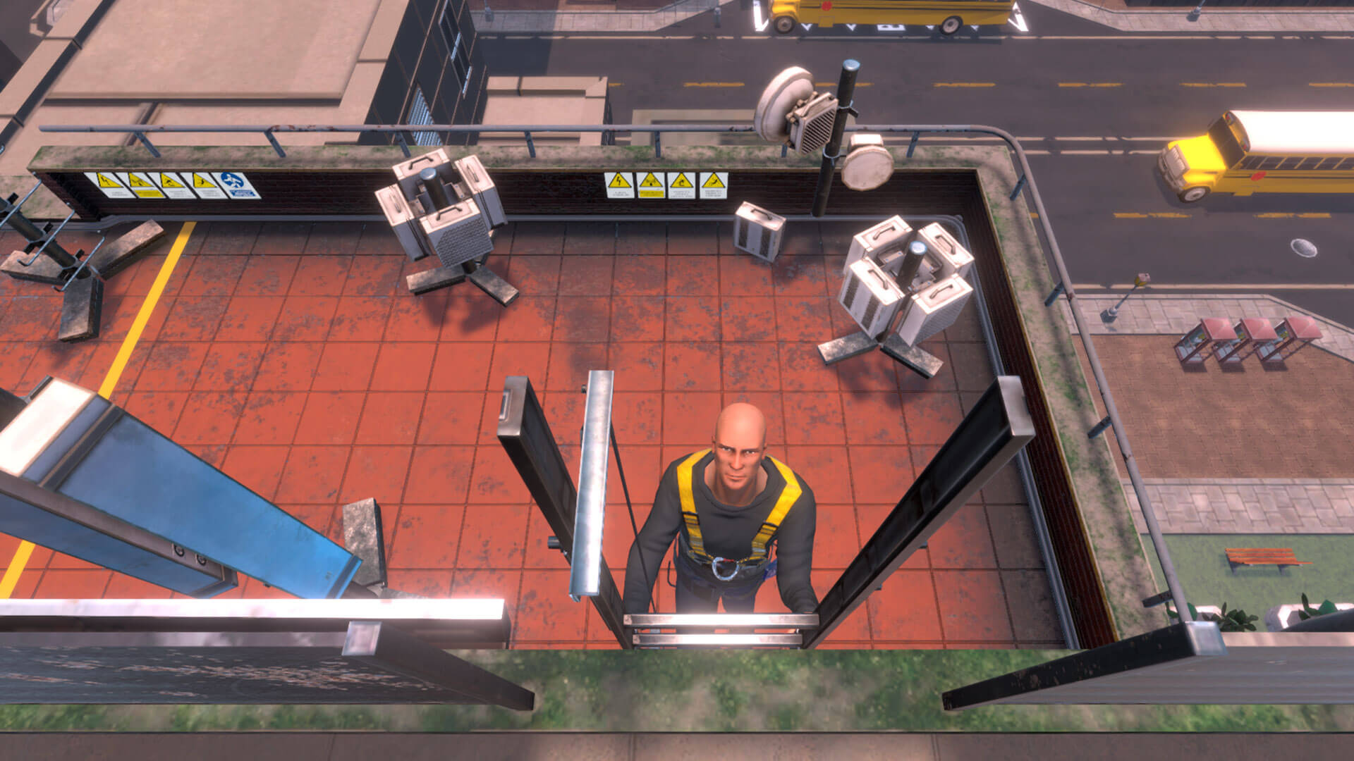 Práce ve výškách - VR školení