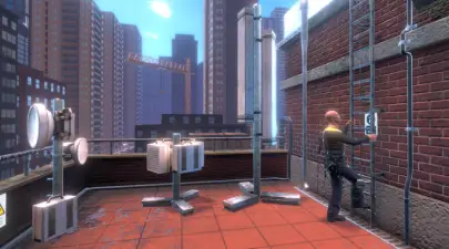 Práce ve výškách - VR školení