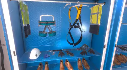 Práce ve výškách - VR školení