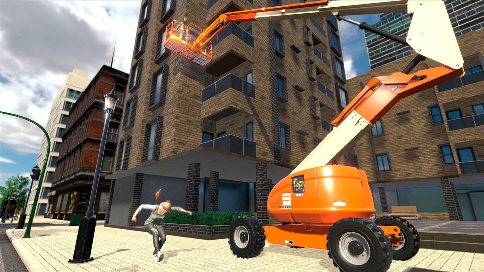 Pracovní plošiny - VR školení