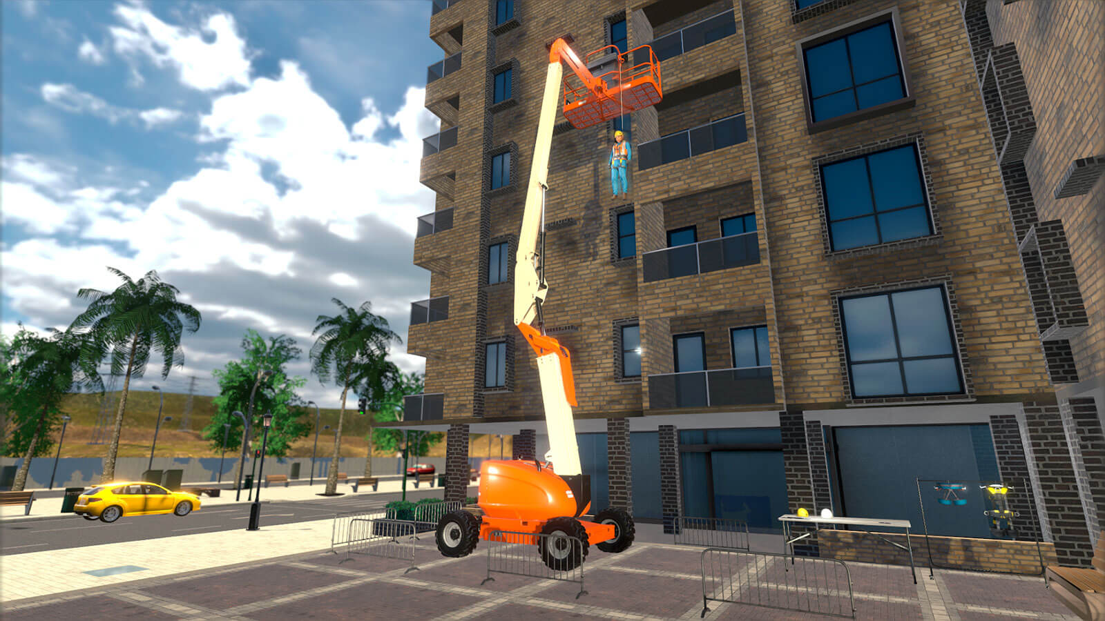 Pracovní plošiny - VR školení