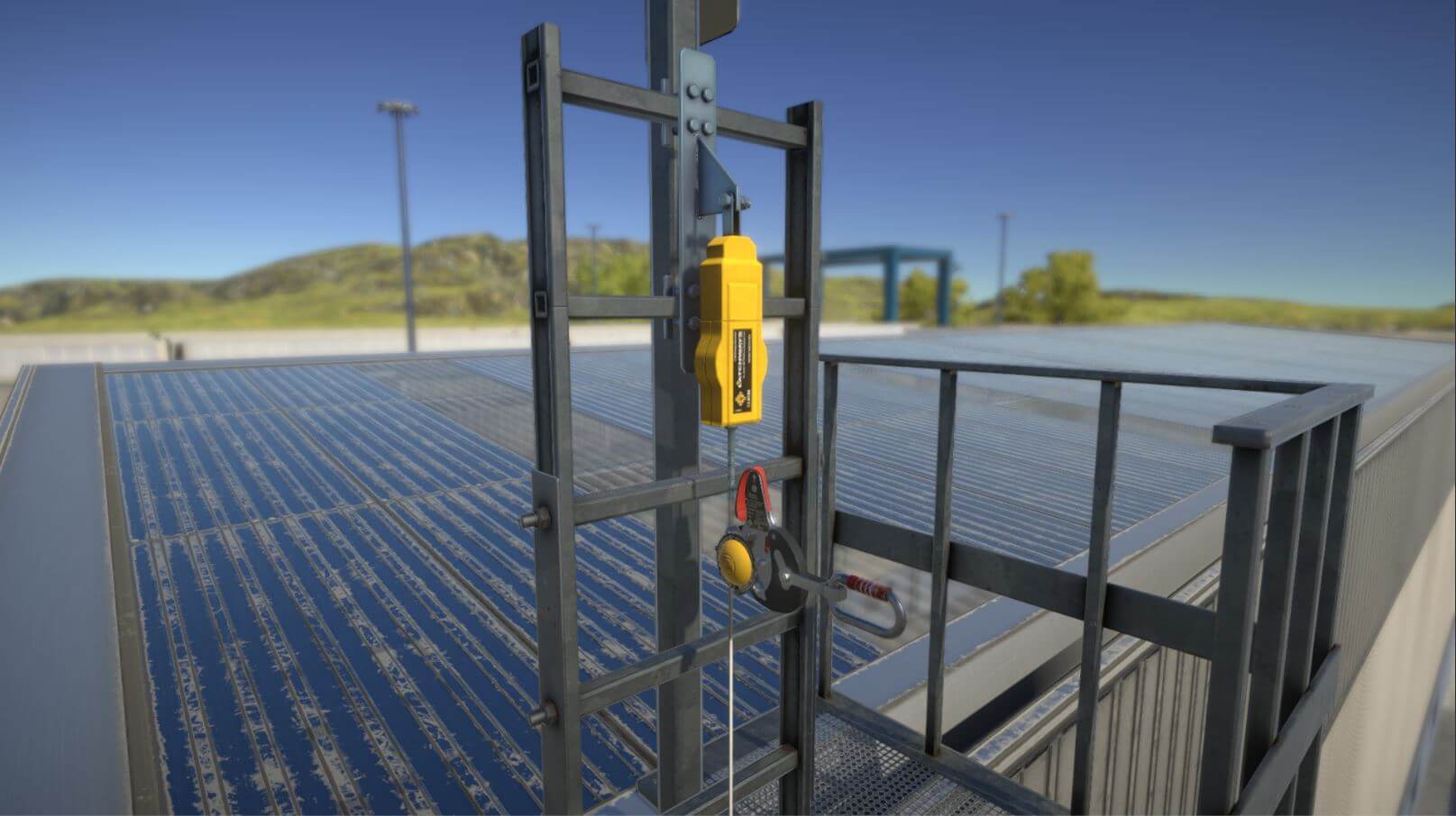 Prevence pádu - VR školení