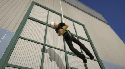 Prevence proti pádu - VR školení