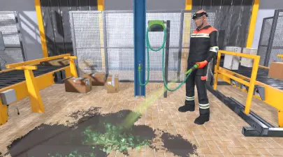 BOZP v průmyslovém závodě - VR školení