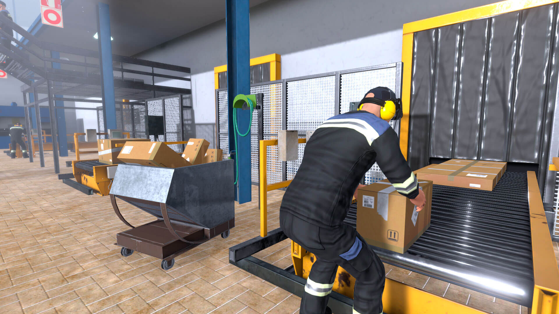 Průmyslový závod - VR školení