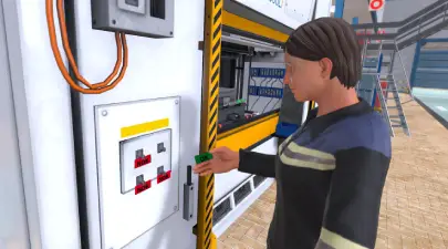 BOZP v průmyslovém závodě - VR školení