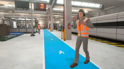 Bezpečnost v průmyslovém závodě - VR školení