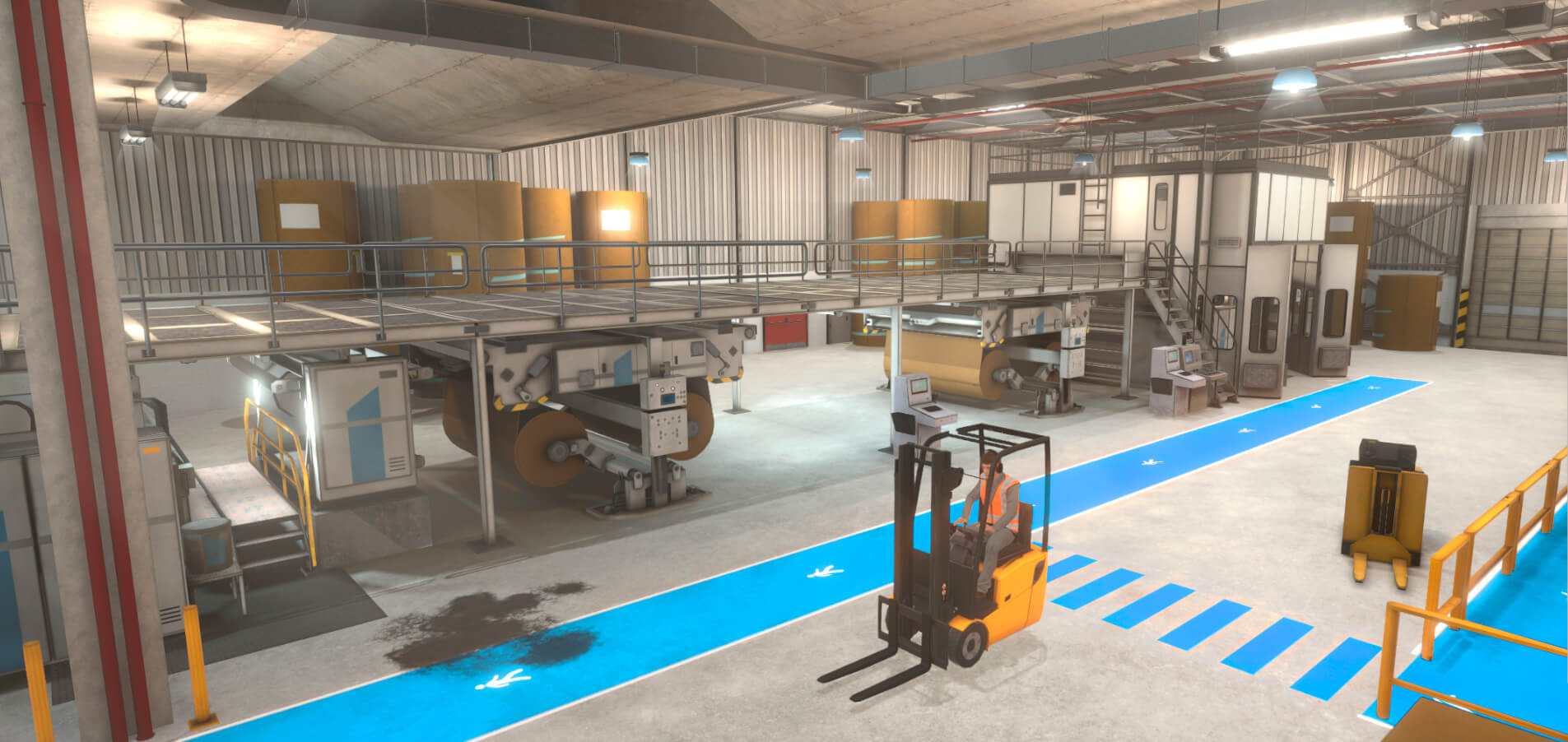 Rizika v průmyslovém závodě - VR školení