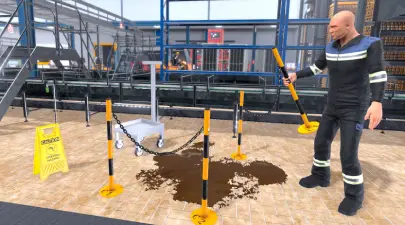 BOZP v průmyslovém závodě - VR školení