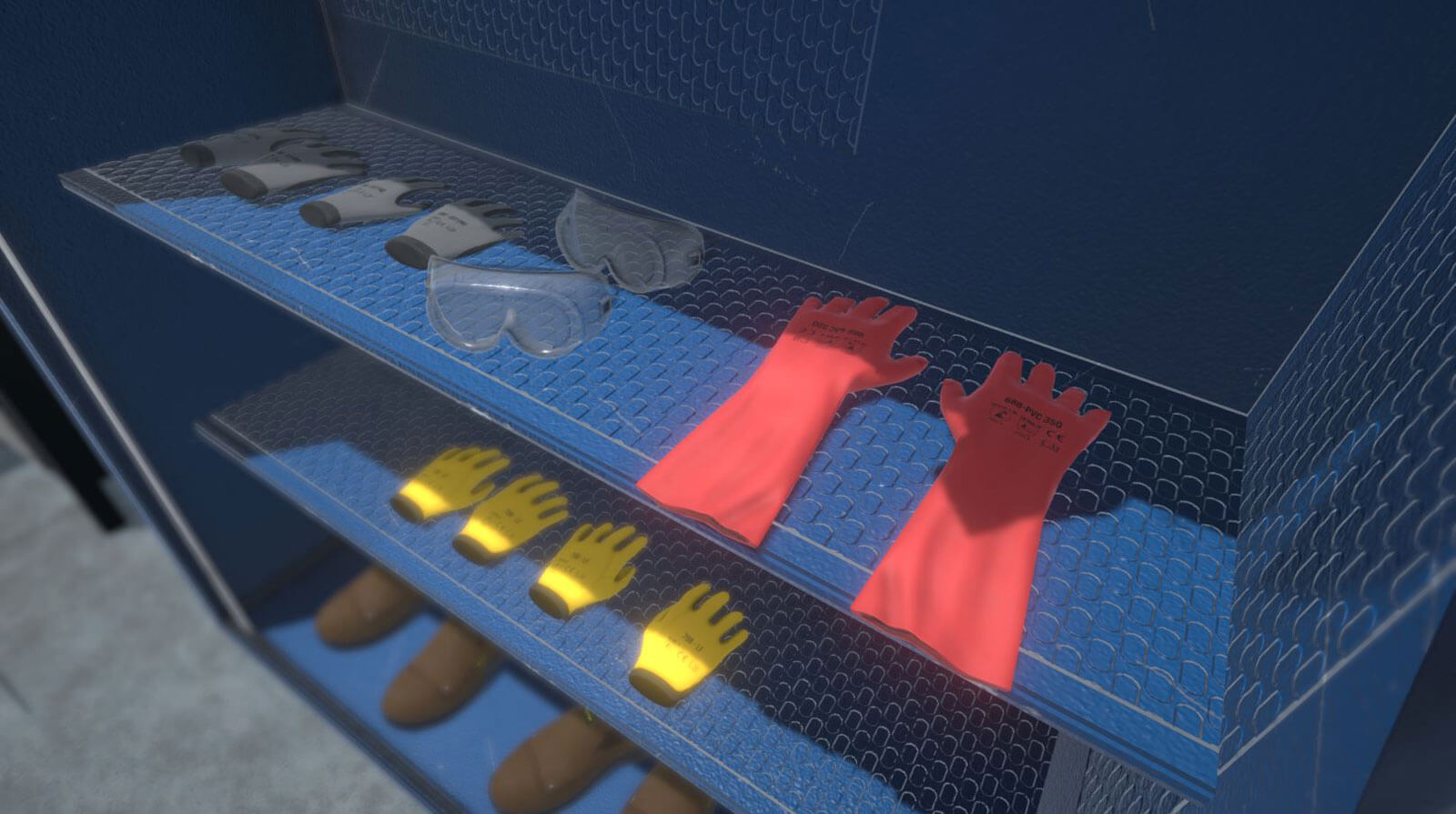 Bezpečnost na skladu - VR školení