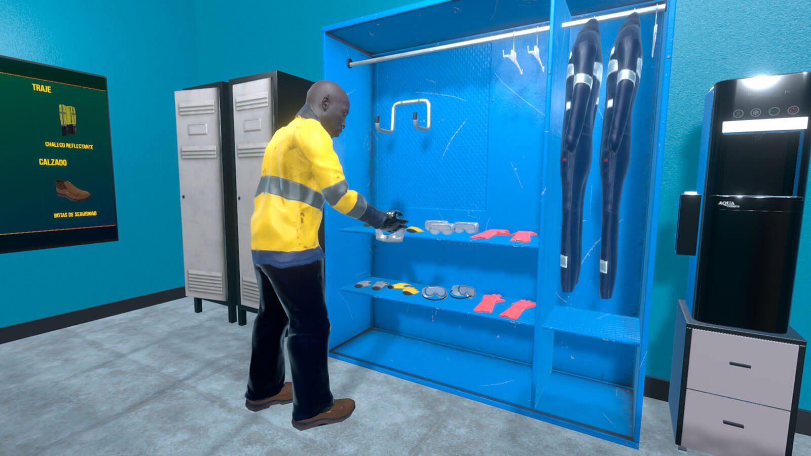 Bezpečnost na skladu - VR školení