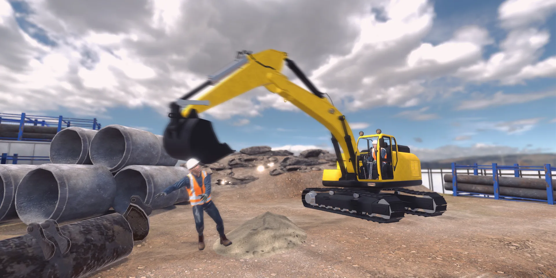 BOZP ve stavebnictví - VR školení