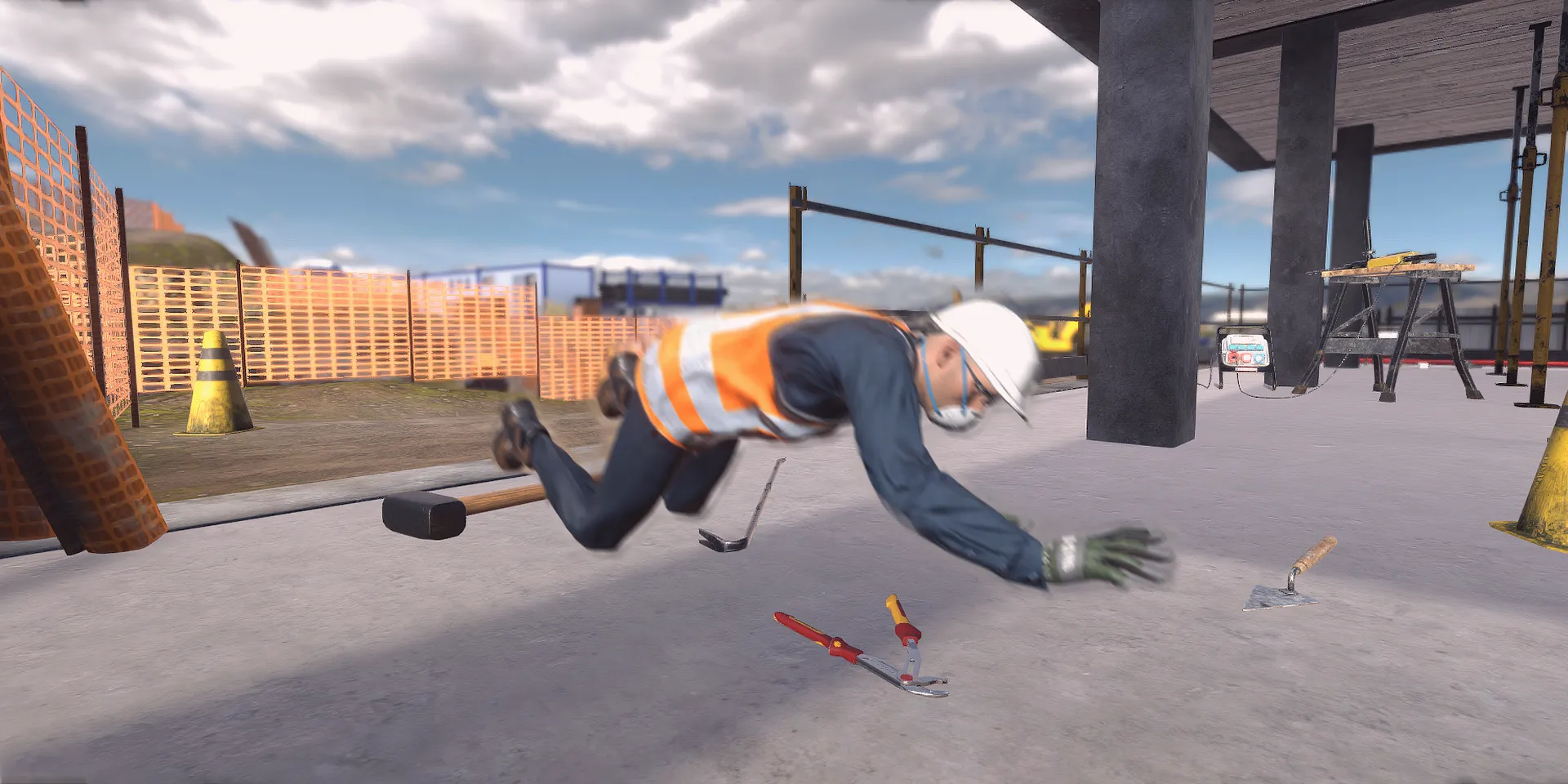 BOZP ve stavebnictví - VR školení