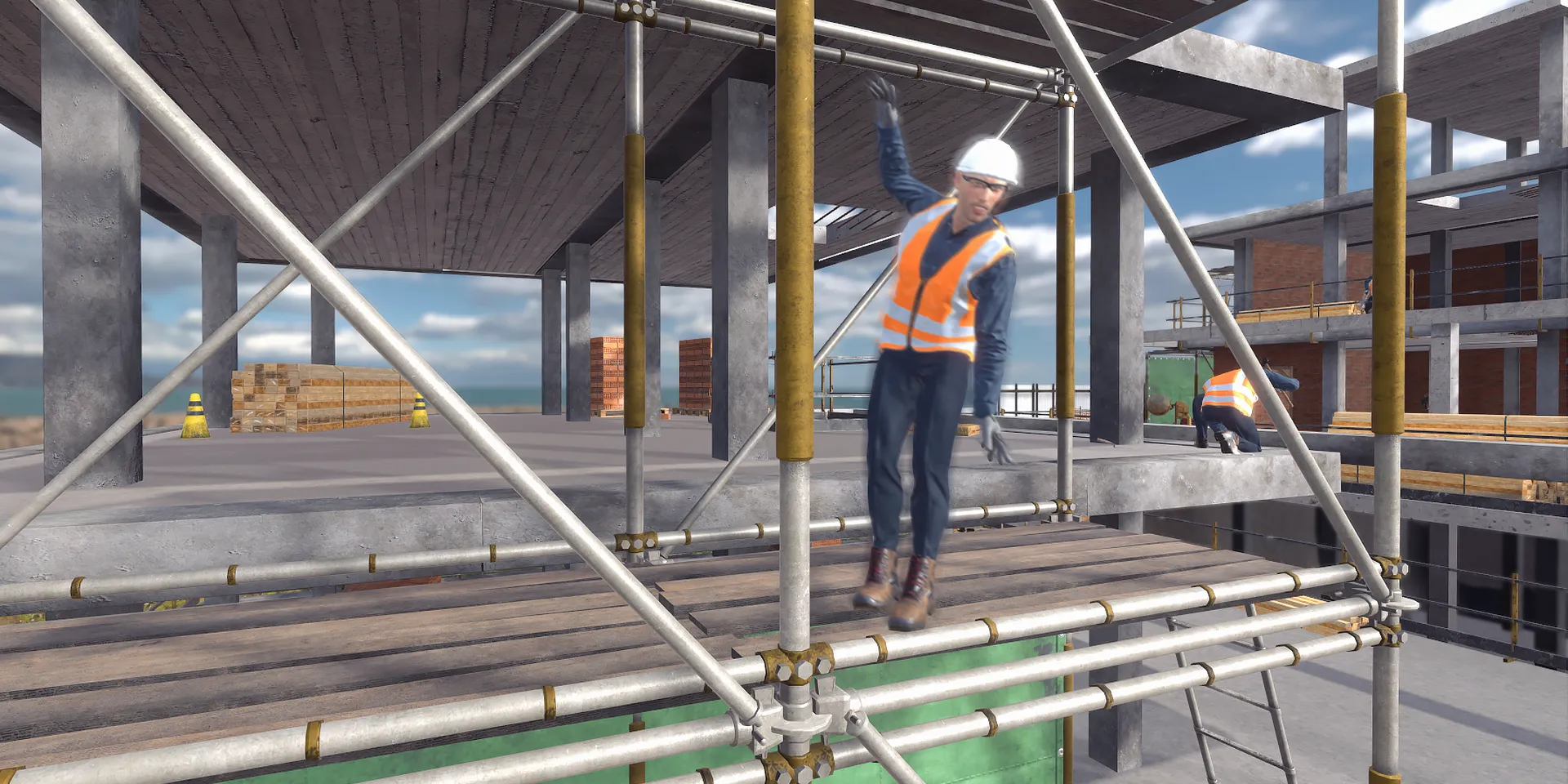 BOZP ve stavebnictví - VR školení