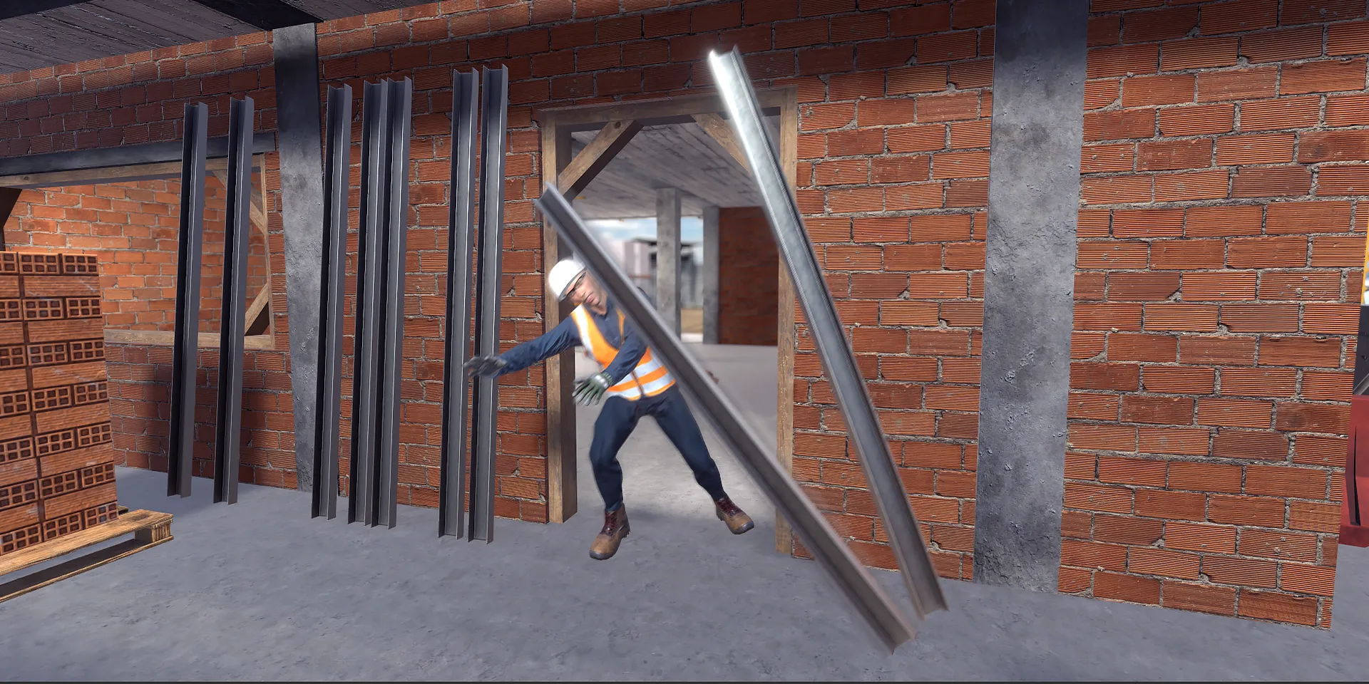 BOZP ve stavebnictví - VR školení