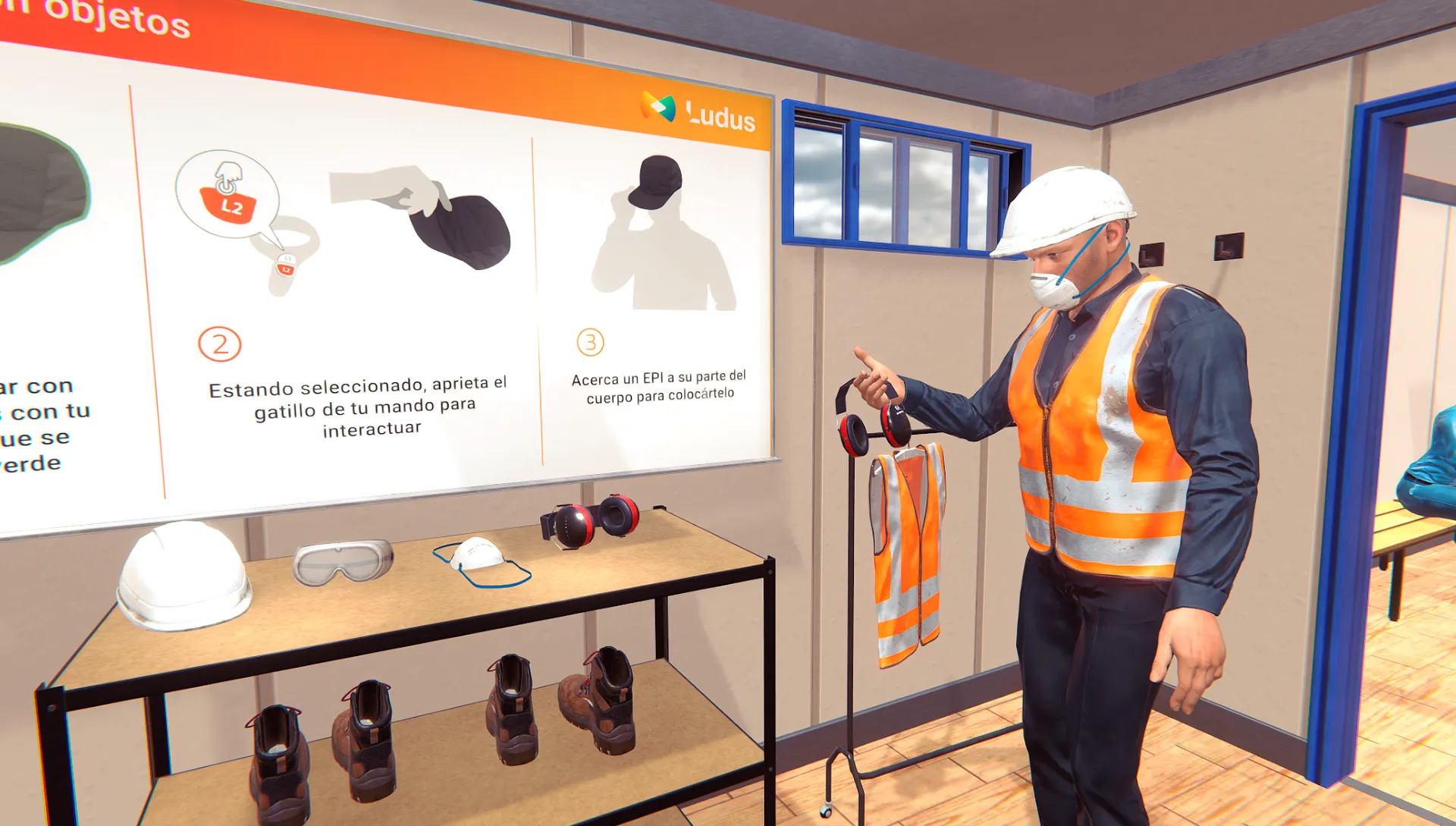 BOZP ve stavebnictví - VR školení