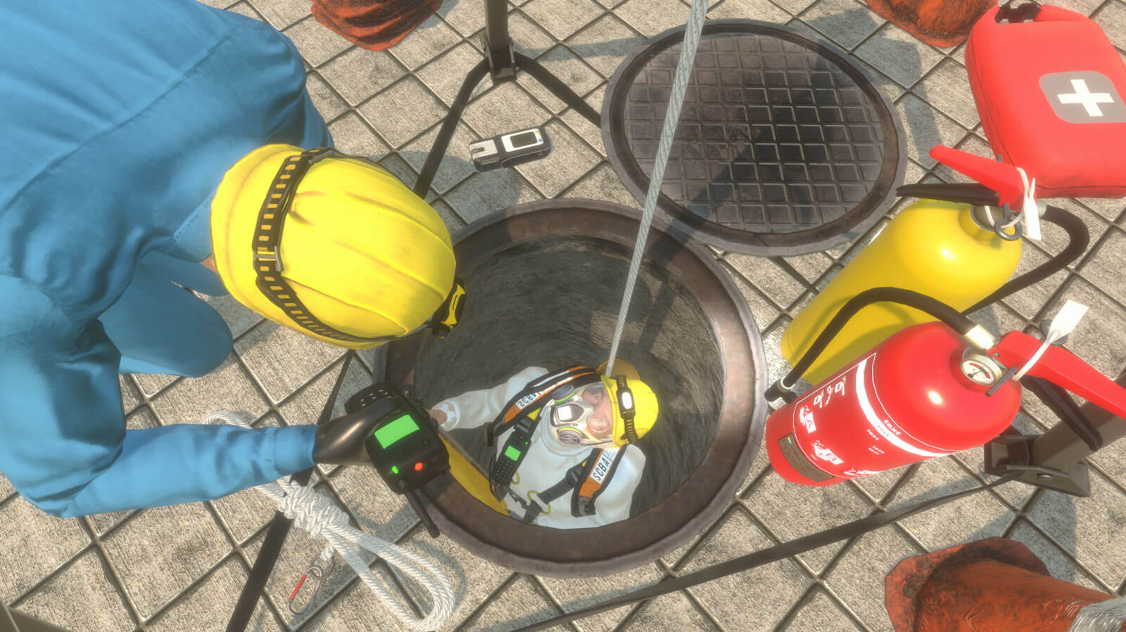 Stísněné prostory - VR školení