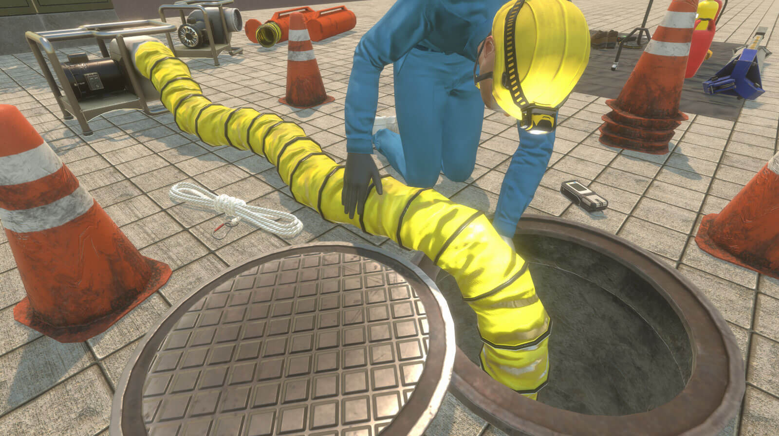 Stísněné prostory - VR školení