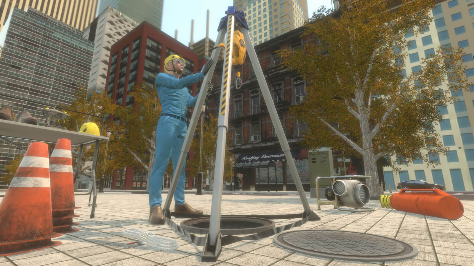 Stísněné prostory - VR školení