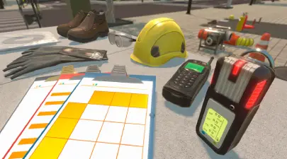 Bezpečnost ve stísněných prostorech - VR školení