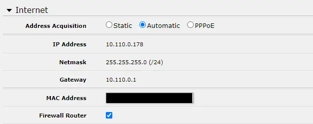 Quick Set - Internet