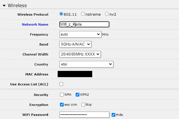 Quick Set - Wireless