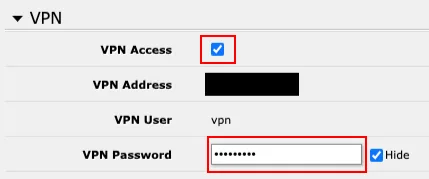 VPN Service - RouterOS
