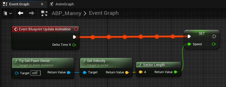 Get Speed of Character