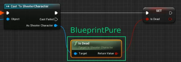 BlueprintPure BP node