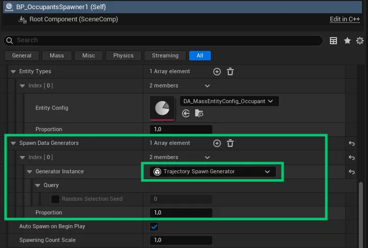 Custom Mass Spawn Generator